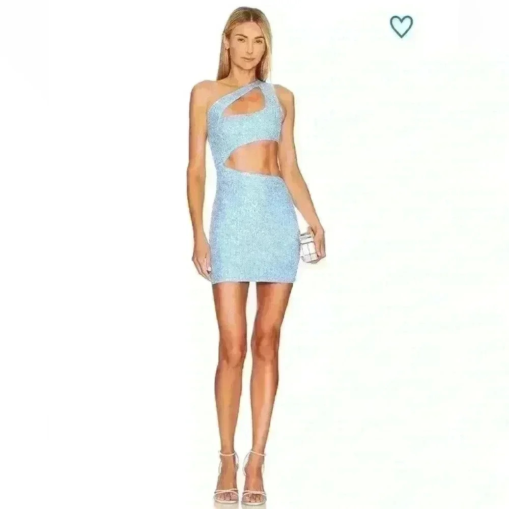 superdown cora one shoulder dress - XS